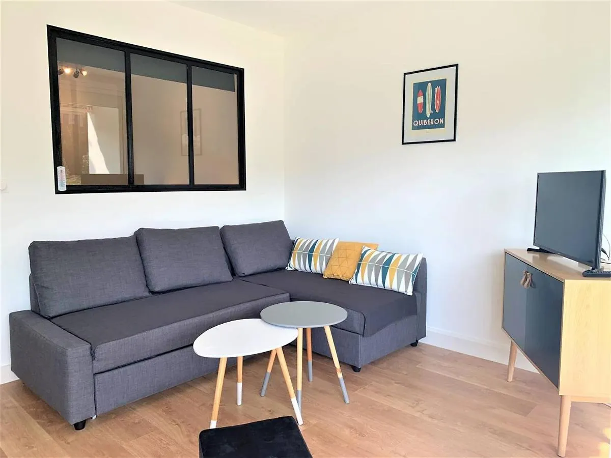 דירה Quiberon, Appart 2 Pieces Renove, A 2 Pas De La Plage, Loggia Sud, Garage, Classe 2*, Pour 3 Pers. - Fr-1-478-182